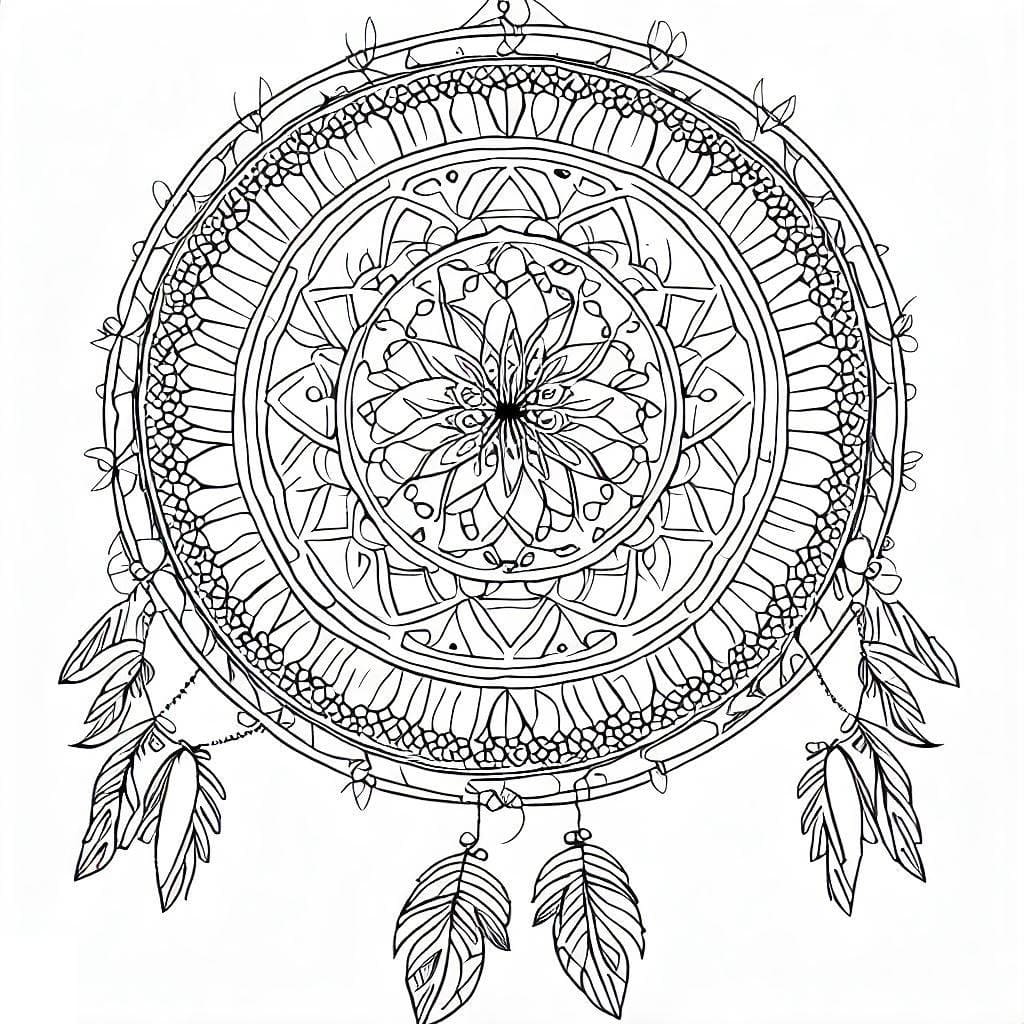 Mandalas Attrape rêves 41